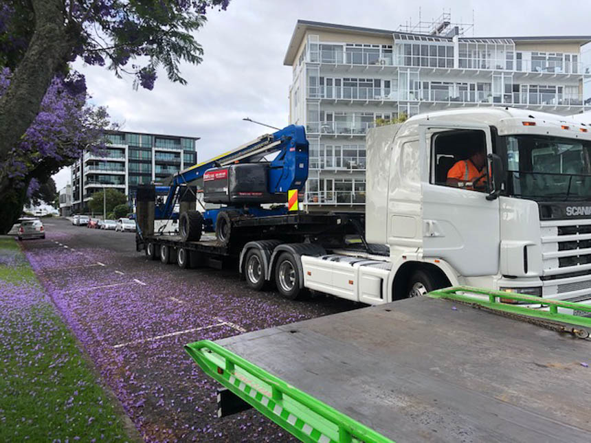 DVR towing tauranga gallery image12 machinery on tow truck